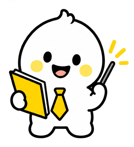 資料を持って解説するカイくん